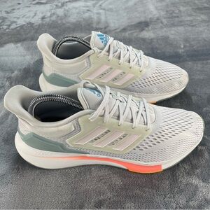 Adidas White Mesh Sneakers